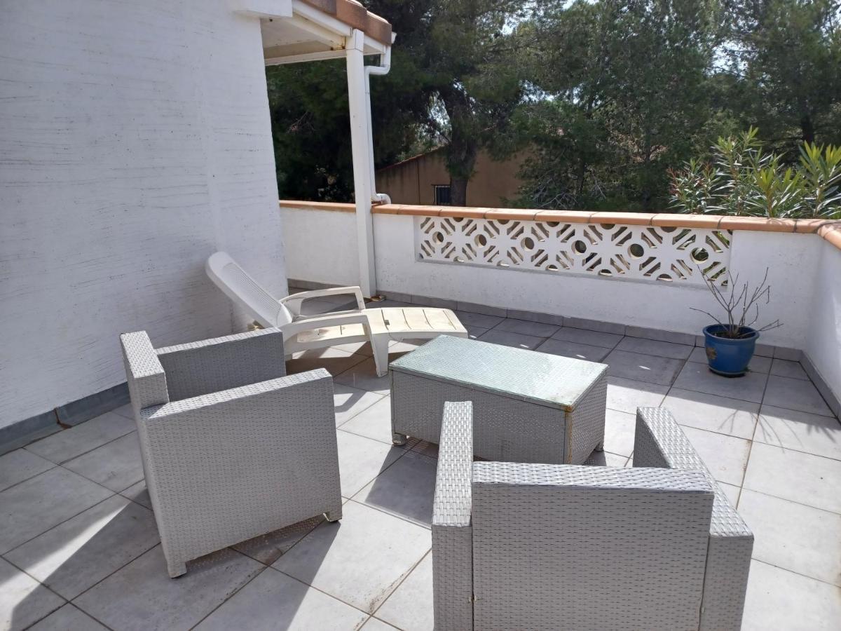 Cote Indigo - Villa 7 Personnes, 3 Chambres, 3 Terrasses - A 150 De La Mer Saint-Pierre-la-Mer  المظهر الخارجي الصورة